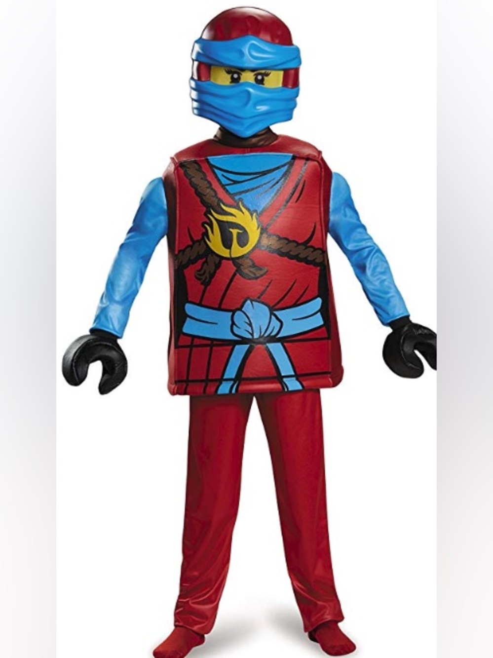Kids LEGO Ninjago Nya Deluxe Costume Sz
Medium 7-8 - **Missing Gloves/Hands